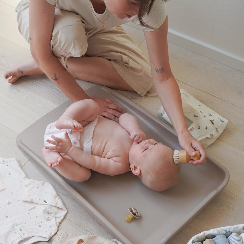 Контейнер для влажных салфеток Cam Cam Copenhagen "Blueberries", молочный - Фото № 8